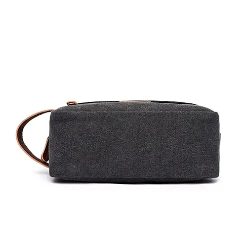 BEARKY Factory Wholesale Luxury Large Waterproof Toiletry Bag Canvas Travel Dopp Kit